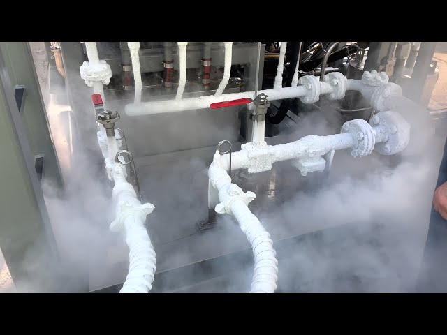 180k LN2 Nitrogen Pump - Test Day