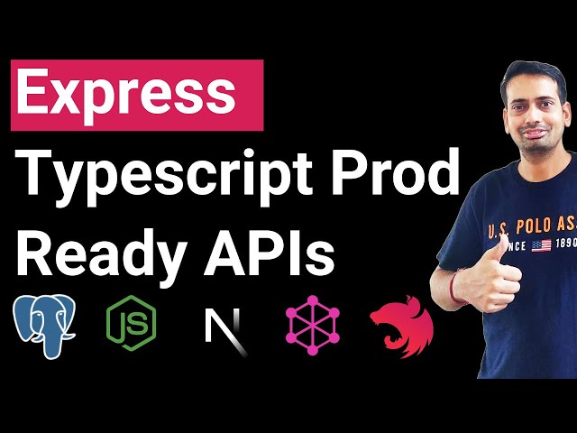 Build Production Ready Node JS & Typescript APIs #04 #nodejs #expressjs