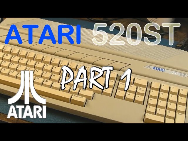 Early Atari ST (Not STFM) From pa1mer - Fixes & Upgrades Part 1