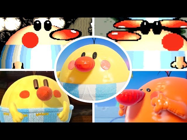 Evolution of Burt the Bashful Battles in Yoshi Games (1995-2019)