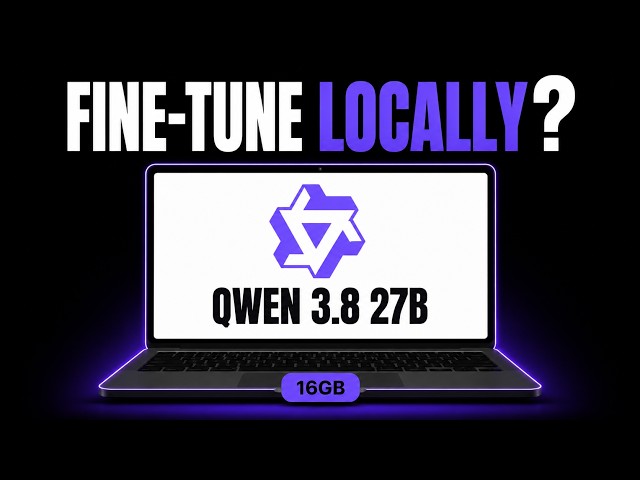Can You Fine-Tune a 27B Model on a Laptop? (I Did the Math)