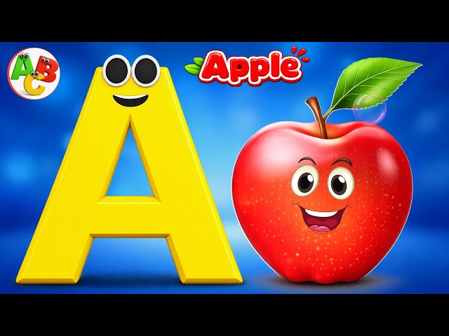 ABC Phonics Song  |Learn A to Z Letter Sounds | Alphabet Song for Kids | Nursery Rhymes 