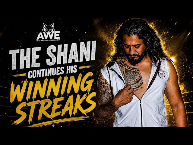 🔥 THE SHANI CONTINUES HIS WINNING STREAK! | Exclusive AWE Interview