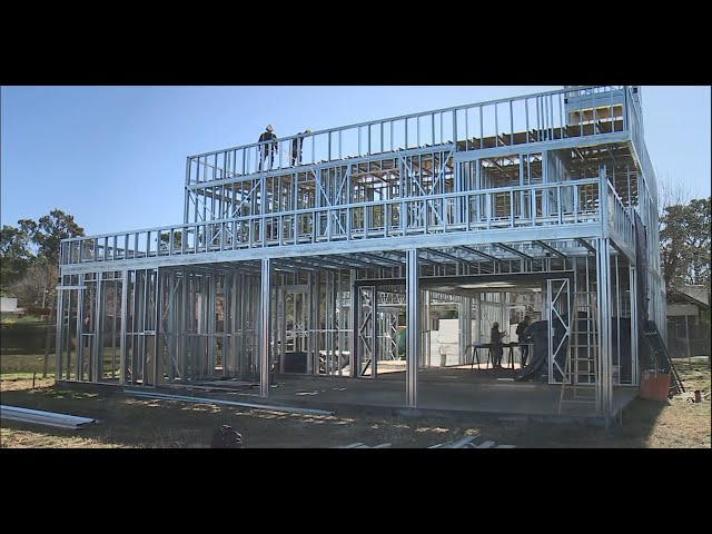 STEEL FRAME Dry construction two-story house