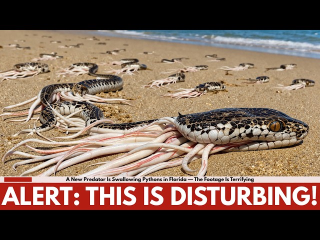 A New Predator Is Swallowing Pythons in Florida — The Footage Is Terrifying