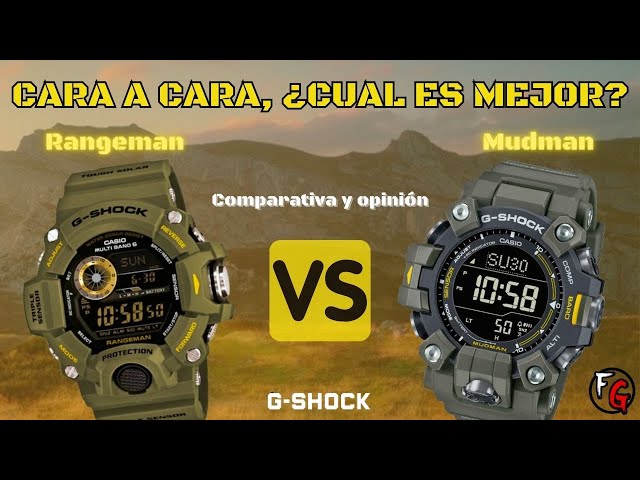 G-Shock Comparison: 9400 Rangeman vs. 9500 Mudman
