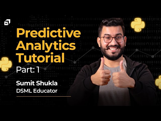 Predictive Analytics Tutorial: Part - 1| Machine Learning | Classification Techniques @SCALER