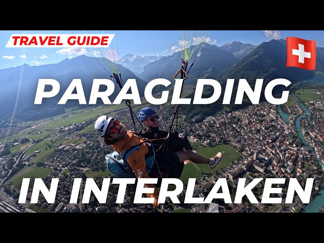 PARAGLIDING IN INTERLAKEN, SWITZERLAND | What to Expect + Full Experience with POV footage!