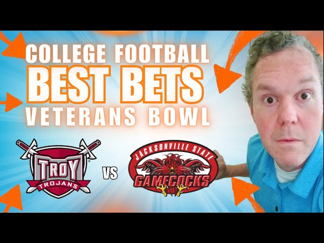 Veterans Bowl BEST Bets! Troy vs Jacksonville State Predictions | BEST CFB Bowl Game Picks