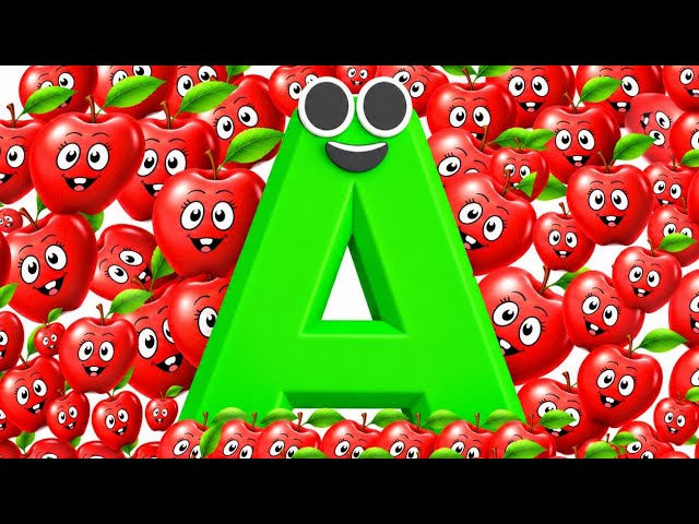 ABC Phonics Song for Kids | A is for Apple 🍎 B is for Baby 👶 C is for Candy 🍬 | ABC Alphabet Song