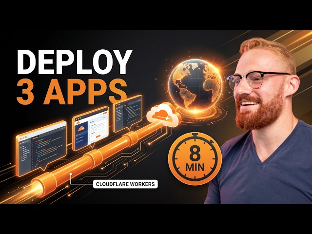 Cloudflare Workers Speedrun. 3 Full Stack Apps From Scratch