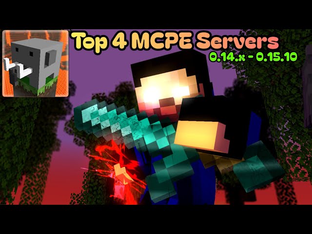 Top Best 4 MCPE/CRAFTSMAN Servers (0.14.3/0.15.10)