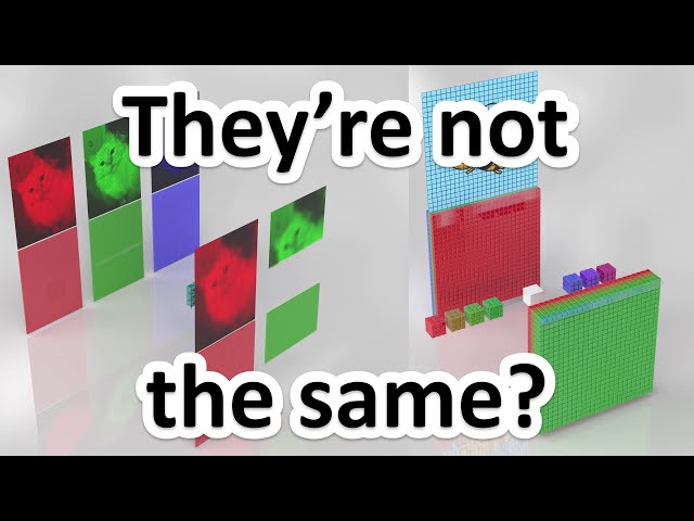 Source of confusion! Neural Nets vs Image Processing Convolution