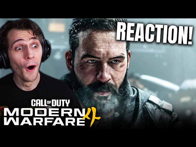 I'M SHOCKED!! Call of Duty: Modern Warfare 4 - Reveal Trailer REACTION!!