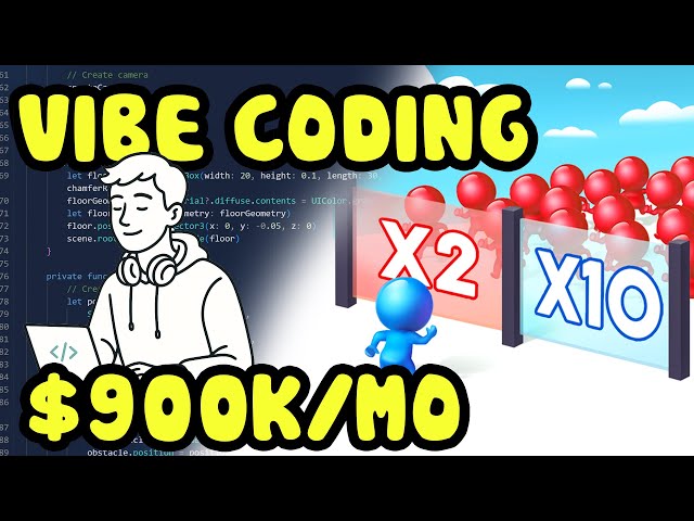 Vibe Coding a $900K/mo Game with AI