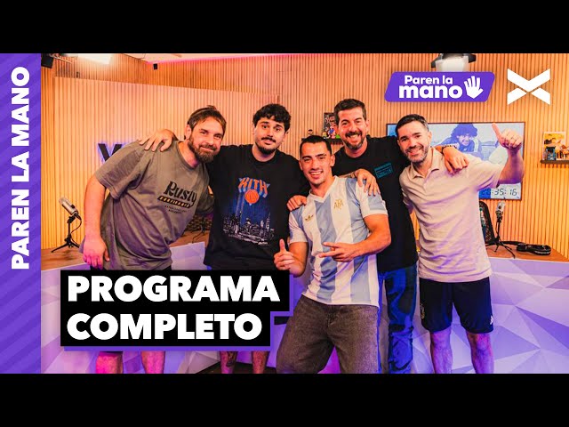 SALIMOS CAMPEONES Y VINO GERO ARIAS | #ParenLaMano Completo - 25/11 | VORTERIX