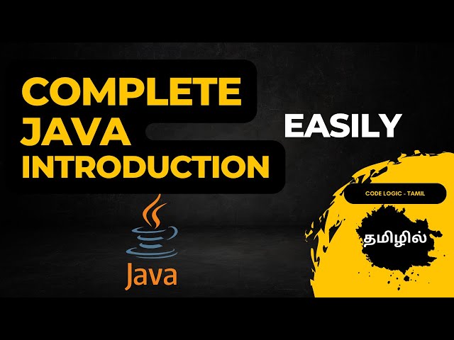 Introduction to Java Programming | Learn Java Basics for Beginners (Step-by-Step Tutorial)