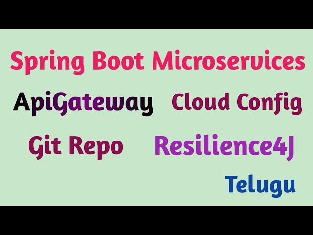 Spring Boot Microservices full example | Microservices using Spring Boot in Telugu |Thiru Academy