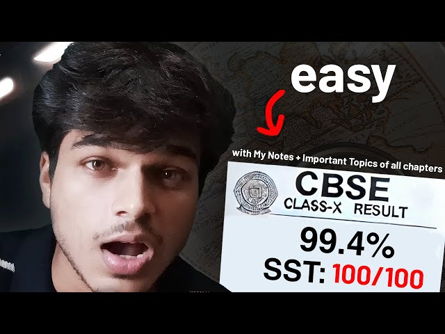 How to Score FULL in Social Science! (My Notes + Full Strategy)