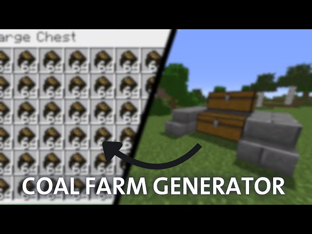 Infinite Fuel! Ultimate Automatic Coal Farm in Minecraft 1.21
