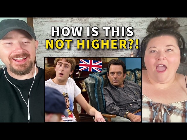 Americans React to the 25 Funniest British Sitcoms of All Time
