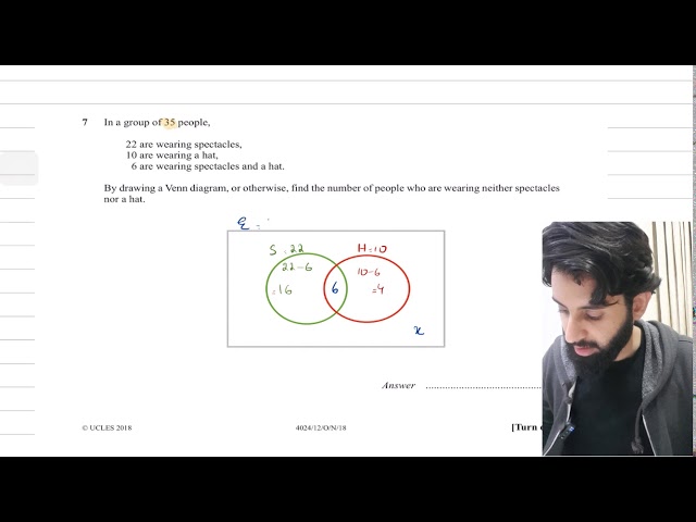 IGCSE/GCE O Level - Sets and Venn Diagram - Word Problems