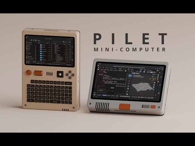 Pilet: The Portable Open-Source Mini-Computer