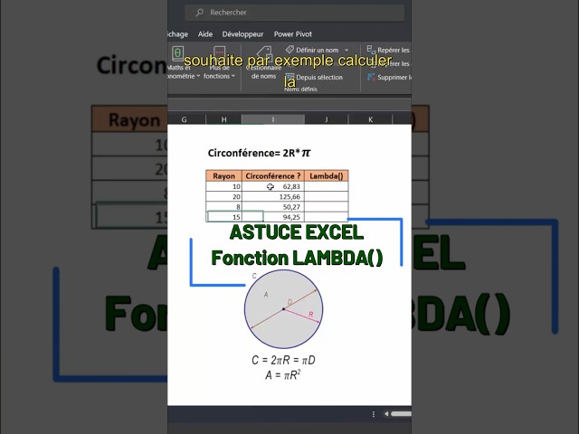 Excel Tip LAMBDA Function