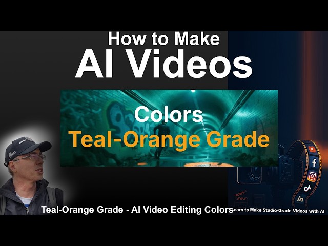 How to Make AI Videos - Color - Teal Orange Grade