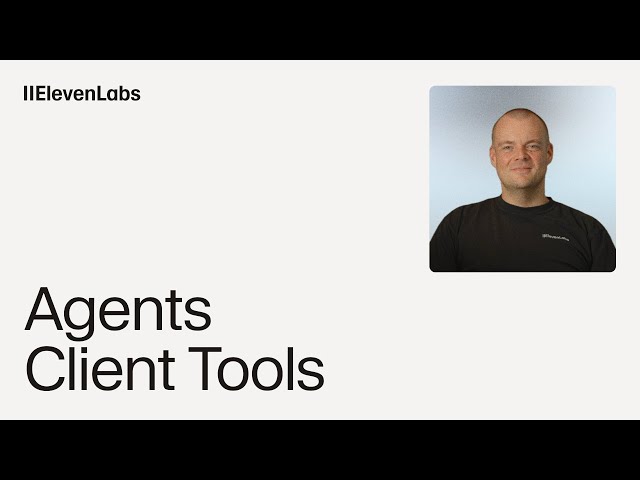 Give Your Agent Control of the UI – Client Tools & Front-End Actions Explained