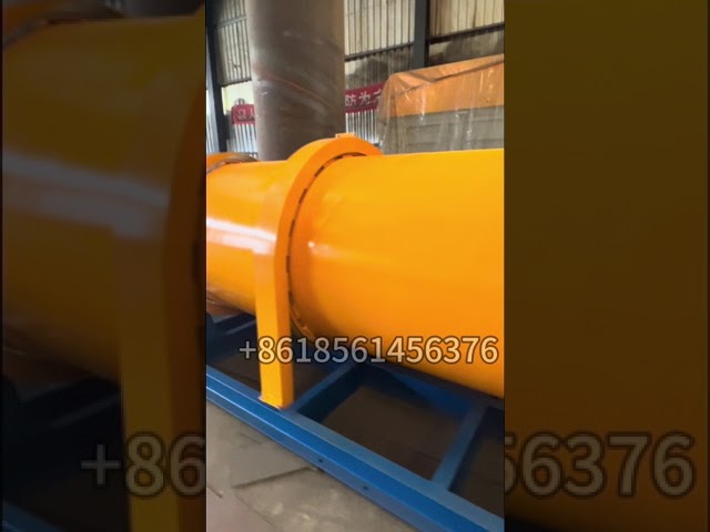 Cooling drum for green sand processing line .  Sand Shakeout cooling drum