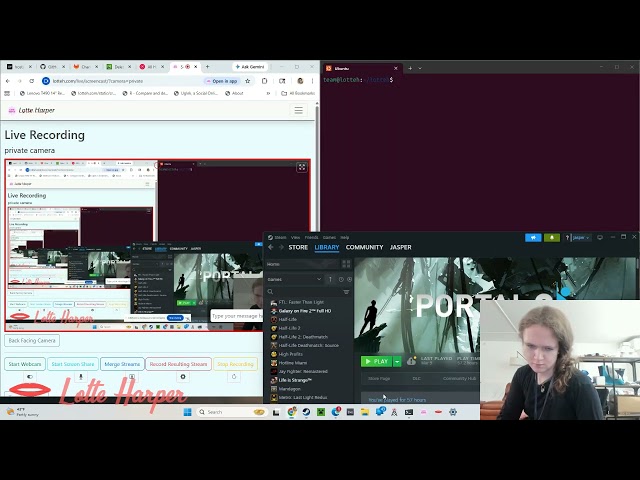 At home relaxing in the morning