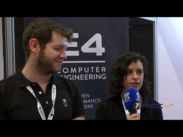 Andrea Gallo Meets E4 Computer Engineering @ RISC-V Summit Europe 2026