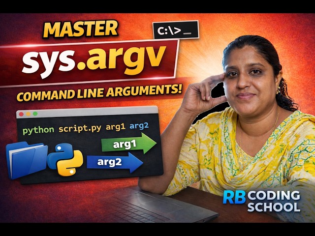 Python command line argument in tamil | Python Data science series
