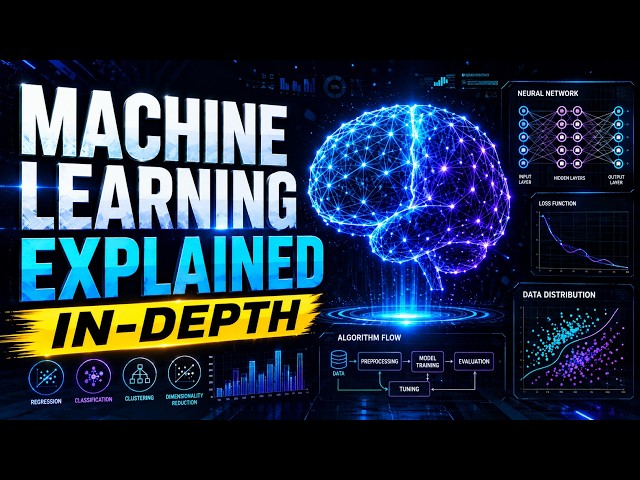 Machine Learning Explained In-Depth | Complete Beginner to Advanced Guide