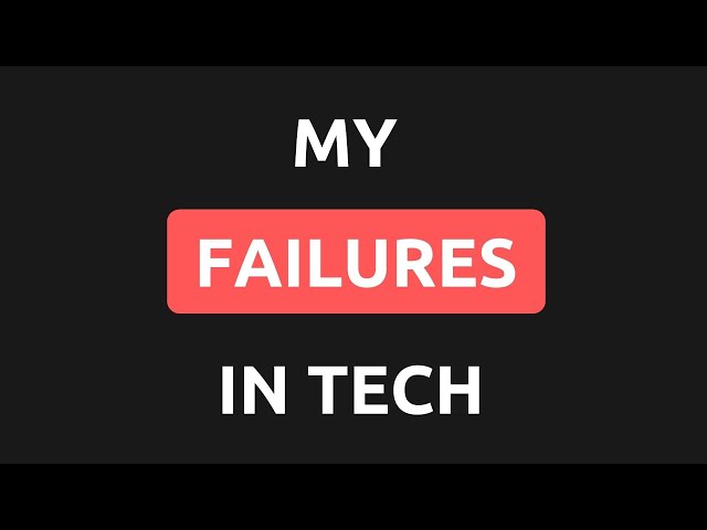 My Failures as a Software Engineer