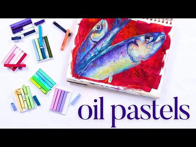 Oil Pastel Tutorial For This Beginner
