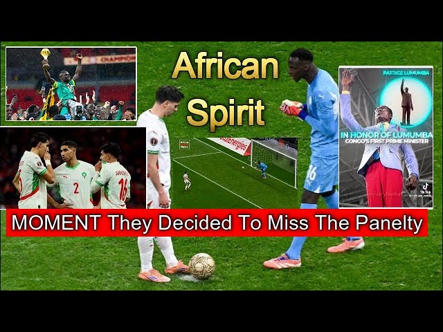 Why Morocco Players Decided To Miss The Last Minute Penalty