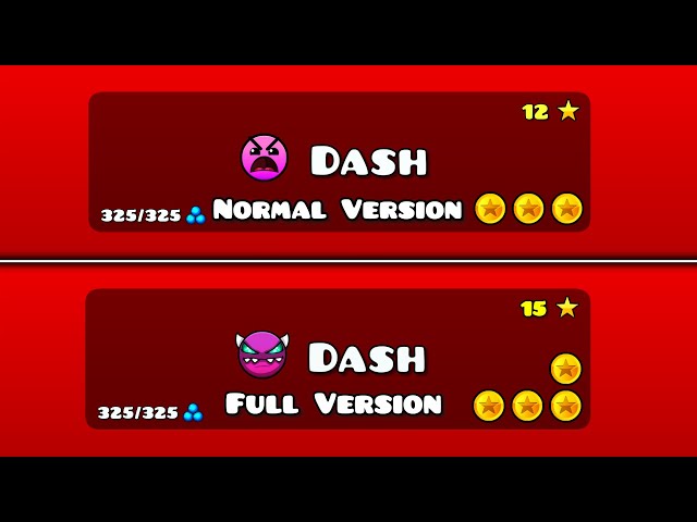 Dash: Normal vs Full Version