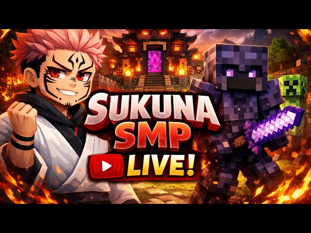 💀 Steal Hearts in SASUKE SMP | LIFESTEAL LIVE