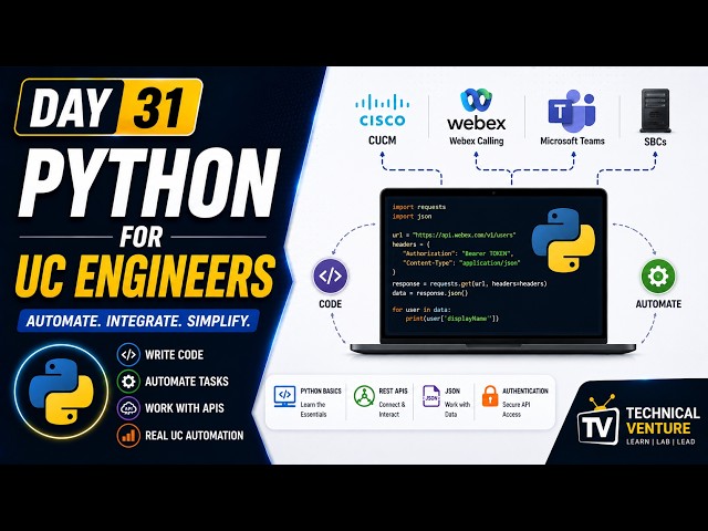 Day 31 - Python Fundamentals | From Basics to Real-World Automation
