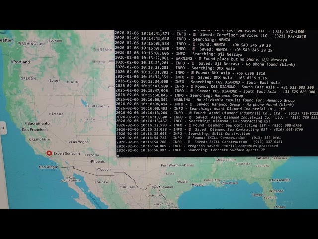 How fast python programming to scrape Google map data