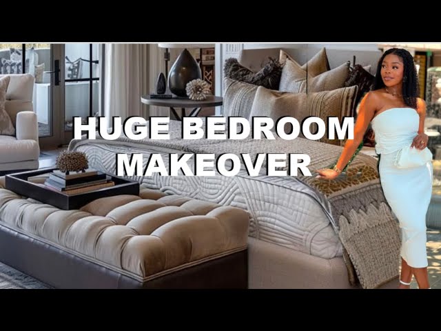 SMALL LUXURY  BEDROOM DECORATING IDEA | DECORATE THIS DREAMY BEDROOM WITH ME START TILL FINISH.