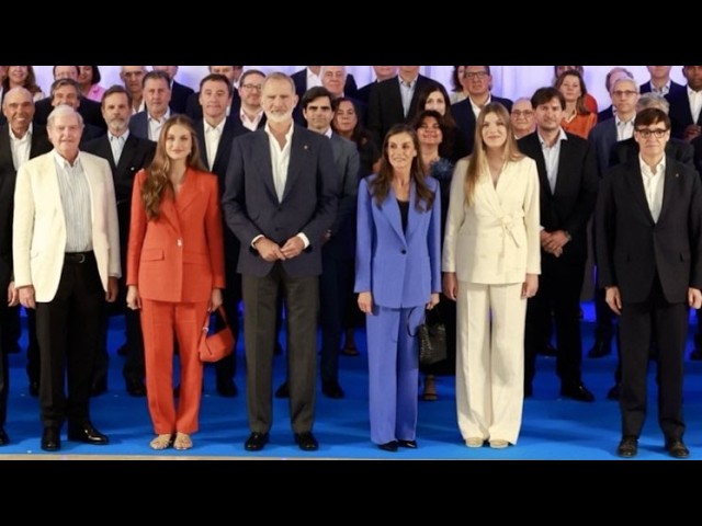 Princess Leonor STUNS in Red! Queen Letizia & Infanta Sofía Shine Before Princess of Girona Awards
