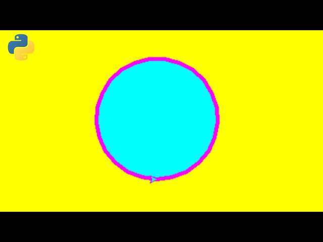 Python Turtle - Circle Tutorial
