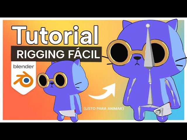 How to RIGGE a 3D CHARACTER for ANIMATION | Rigging Tutorial for BEGINNERS | Anime Blender