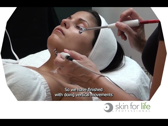Nue Fusion 200 Microcurrent Facial Techniques. Keep skin tight, firm, and tone with microcurrent.