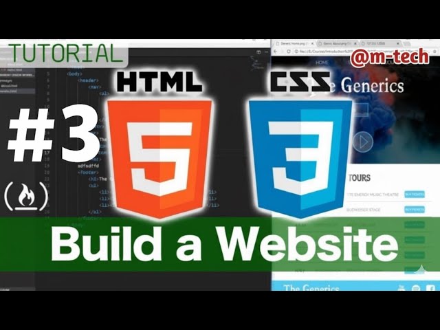 HTML & CSS Tutorial For Beginners #3 2025 #learnhtml #learncss #coding