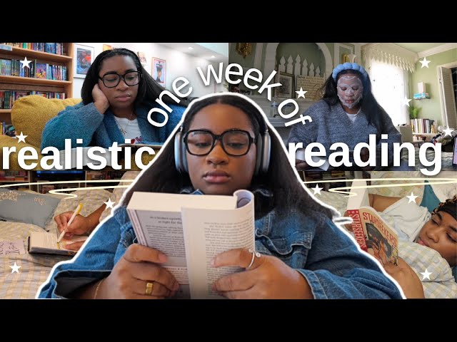 a realistic reading week | starting my january TBR 📚✨