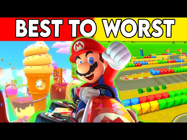 I Ranked ALL 48 Mario Kart 8 Deluxe Booster Pass Tracks!